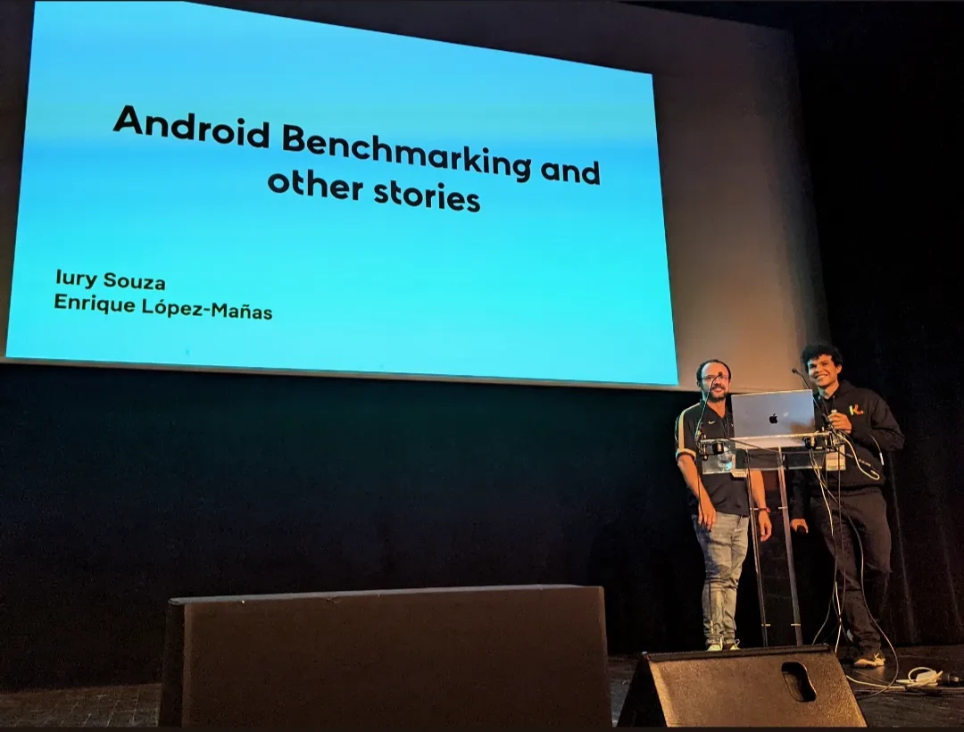 Android Benchmarking and Other Stories at AndroidMakers Paris - Photo 1